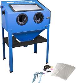 Sandstrahlkabine GÜDE "GSK 220", blau,