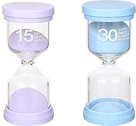 Sanduhren Set, 15 Minuten und 30 Minuten,
