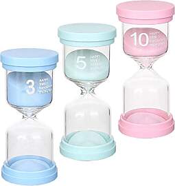 Sanduhren Set, 3 Minuten, 5 Minuten und 10