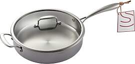 SANFELA 28 cm/ 4.3 l 5-lagige Edelstahl-Sauteuse