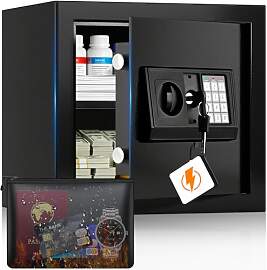 Sanfnz Digitaler Safe Tresor für Zuhause mit
