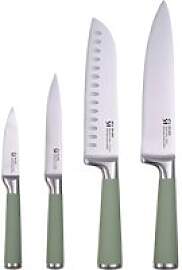 SAN IGNACIO Messerset Moods silber Edelstahl 4 tlg.