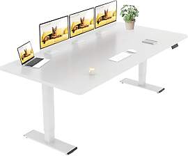 SANODESK Höhenverstellbarer Schreibtisch 200×80