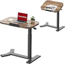 SANODESK Pneumatischer höhenverstellbarer