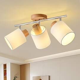 SANSHI LED Deckenlampe 3 flammig