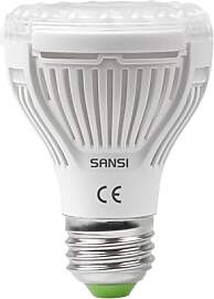 SANSI 10W LED Pflanzenlampe Vollspektrum E27, Grow 