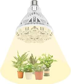 SANSI 24W LED Pflanzenlampe Vollspektrum, E27