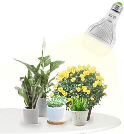 SANSI LED Pflanzenlampe, Vollspektrum 15W Grow