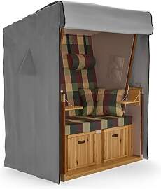 SANZARO Strandkorb Schutzhülle winterfest 135 cm