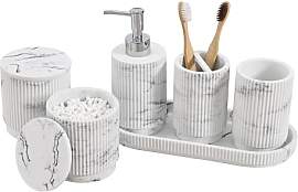 Sapisecret Badezimmer Set 6-TLG | Seifenspender +
