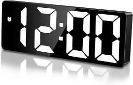 Sarsumir Wecker Digital Uhr, LED Digitaler Wecker