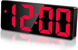 Sarsumir Wecker Digital Uhr, LED Digitaler Wecker