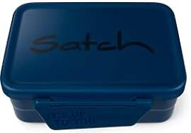 Satch Edelstahl Brotdose mit Trennfach, BPA-frei,
