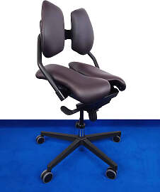 Sattelstuhl Bürostuhl Arbeitsstuhl Duplexia mit