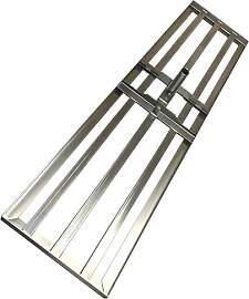 SattesGrün XXL Rasenrakel 100 x 26 cm aus