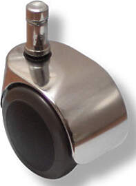 Satz weiche Stuhlrollen 10 mm 50 mm für Hartboden 