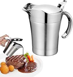 Sauciere Soßenkrug, 304 Edelstahl Sauciere