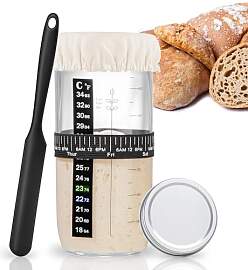 Sauerteig-Starter-Set, Thyme Space 730ml