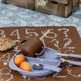 Saugnapf-Teller By Lille Vilde