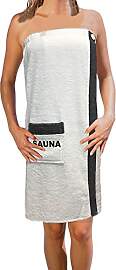 Sauna Frottee Kilt Sarong M-XXL Damen oder Herren