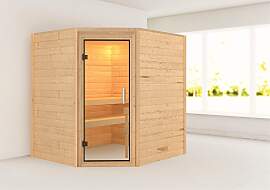Sauna KARIBU "Mia (Fronteinstieg)",