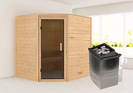 Sauna KARIBU "Mia (Fronteinstieg)",