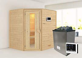Sauna KARIBU "Mia (Fronteinstieg)",