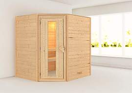 Sauna KARIBU "Mia (Fronteinstieg)",