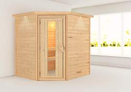 Sauna KARIBU "Mia (Fronteinstieg)",