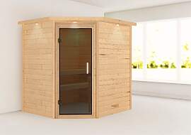 Sauna KARIBU "Mia (Fronteinstieg)",