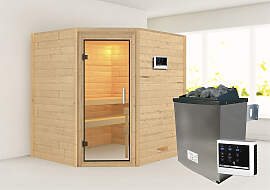 Sauna KARIBU "Mia (Fronteinstieg)",