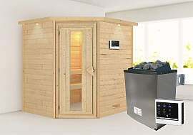 Sauna KARIBU "Mia (Fronteinstieg)",