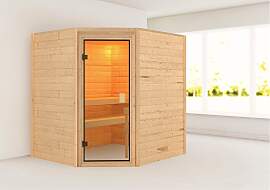 Sauna KARIBU "Mia (Fronteinstieg)",
