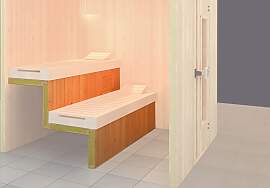 Sauna-Rückenlehne WEKA "Energie-Sparpaket