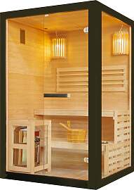Sauna SANOTECHNIK "PANORAMA black",