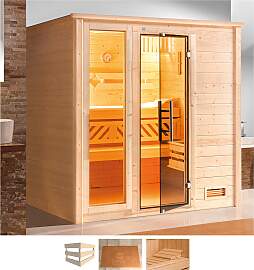 Sauna WEKA "Bergen", beige