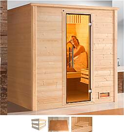Sauna WEKA "Bergen", beige