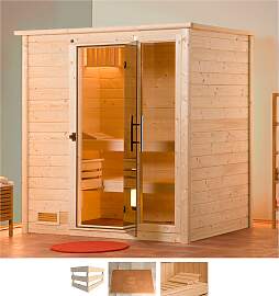 Sauna WEKA "Bergen", beige