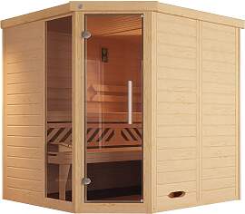 Sauna WEKA "Design-Sauna KEMI Eck 1",