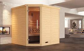 Sauna WEKA "Design-Sauna KEMI Eck 1",