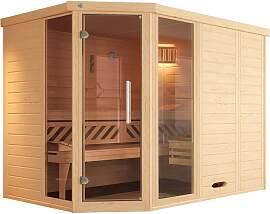 Sauna WEKA "Design-Sauna KEMI Eck 2",