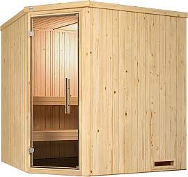 Sauna WEKA "Element-Ecksauna VARBERG 2", 