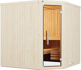 Sauna WEKA "Element-Ecksauna VARBERG 3", 