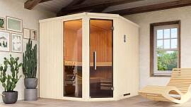 Sauna WEKA "Element-Ecksauna VARBERG 3", 