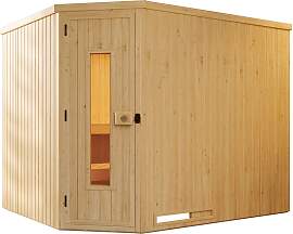Sauna WEKA "Element-Ecksauna VARBERG 4", 