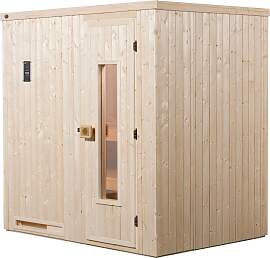 Sauna WEKA "Halmstad", beige (natur),