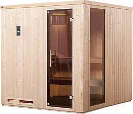Sauna WEKA "Halmstad", beige (natur),