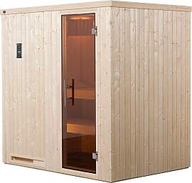Sauna WEKA "Halmstad", beige (natur),