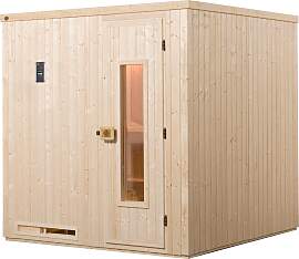 Sauna WEKA "Halmstad", beige (natur),