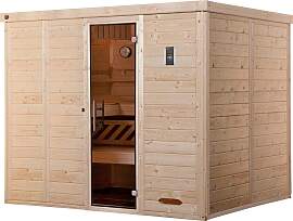 Sauna WEKA "Kemi", beige (natur),